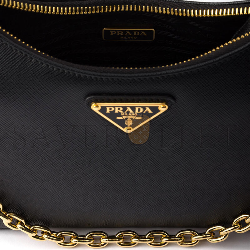 PRADA RE-EDITION 2005 SAFFIANO LEATHER BAG 1BH204 (22*18*6cm)